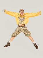 ART IS WAR NET JERSEY YELLOW