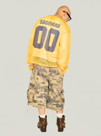 ART IS WAR NET JERSEY YELLOW