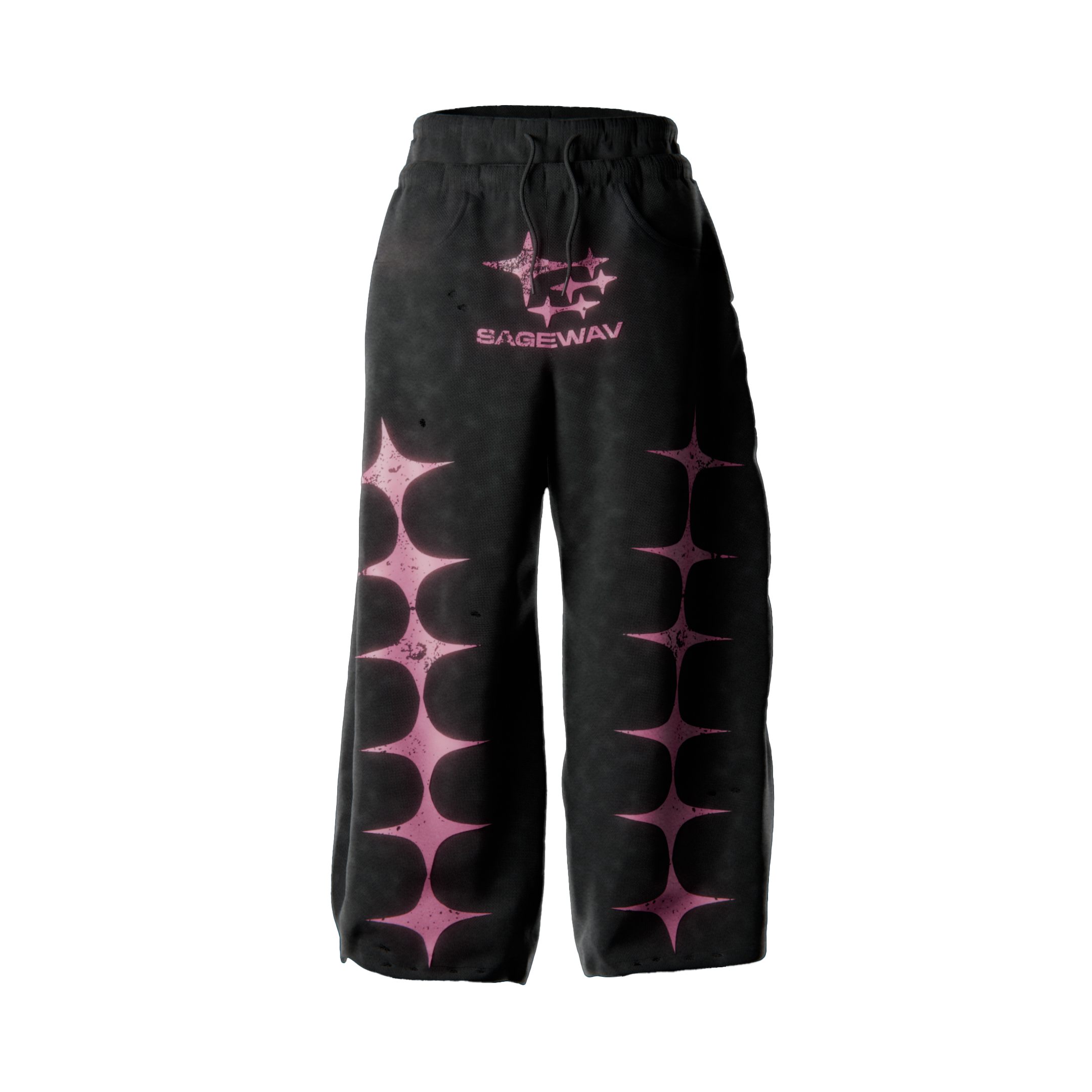 THORN X SWEATPANTS BLACK